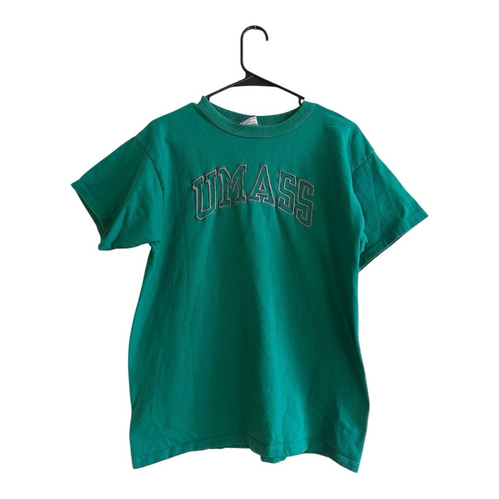 Vintage 90s University of Massachusetts Minutemen Crewneck Champion L